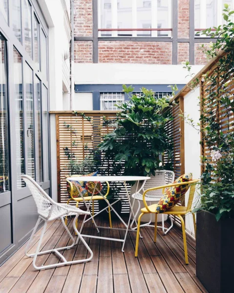 Стол Ø96 BISTRO, цвет Белый хлопок