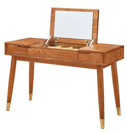 Туалетный столик  100см с двумя ящиками и зеркалом Твигги