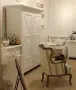 Шкаф платяной двухдверный белый Бретань