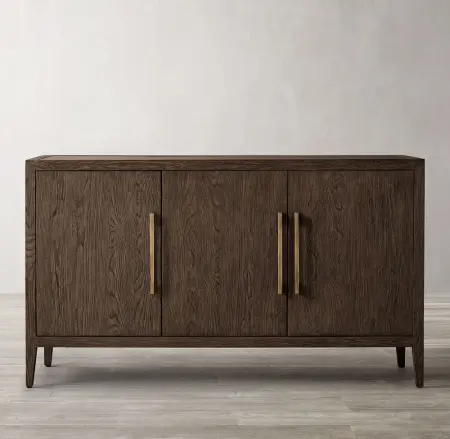 коричневая тумба из дерева в прихожую Сен-Морис