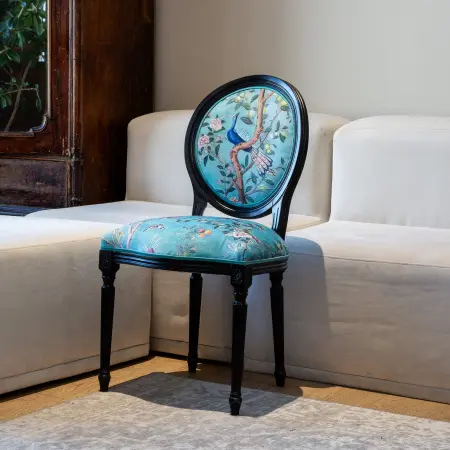 Стул «Императорский сад» blue, версия 5