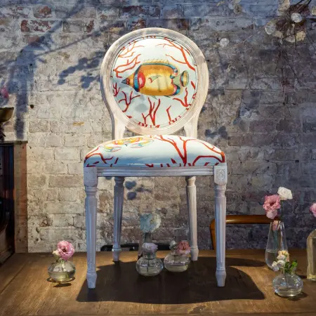 Стул «Фантастика подводного мира» версия 4 (руж)