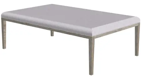 Пуфик кофейный тканевый Сен-Морис