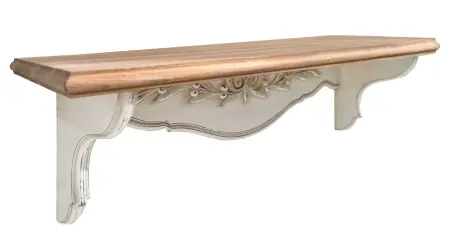 Полка настенная Марсель New Antique с узором