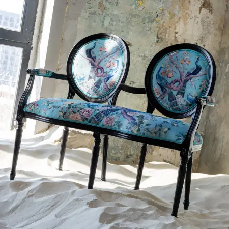 Диванетка «Императорский сад» blue