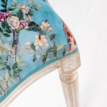 Стул «Императорский сад» blue, версия 2