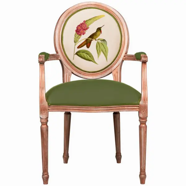 Кресло Медальон Райская птица Ver.2