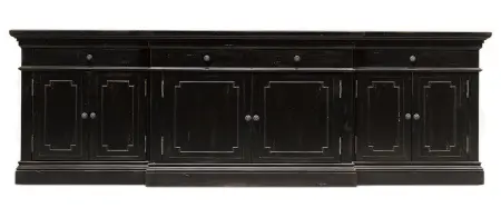 Длинная тумба из массива Сент-Джеймс блэк