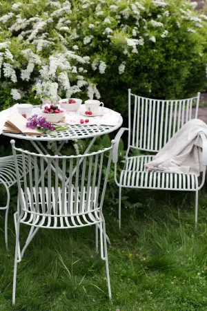 Стол металлический светлый Веранда