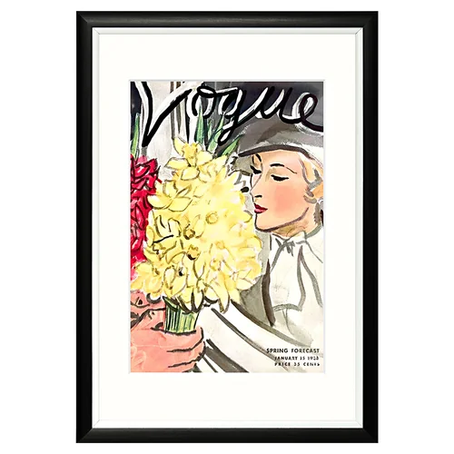 Арт-постер «Vogue, январь 1933»