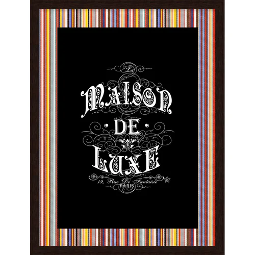 Арт-постер «Maison de Luxe Страйп»