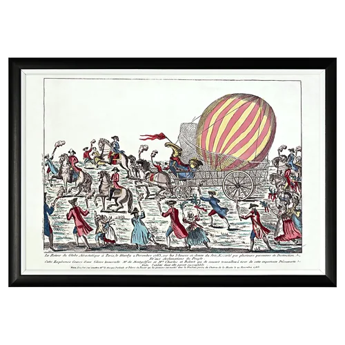 Арт-постер «Первый шарльер, 1 декабря 1873»