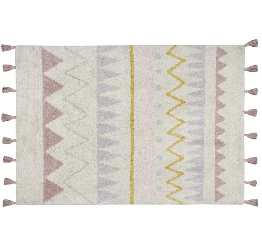 Ковер детский бежевый 120х160 см Ацтекский Azteca Natural винтажный