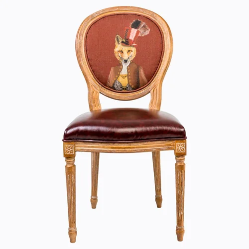 Стул «Мисс Лиса», версия Шоколад