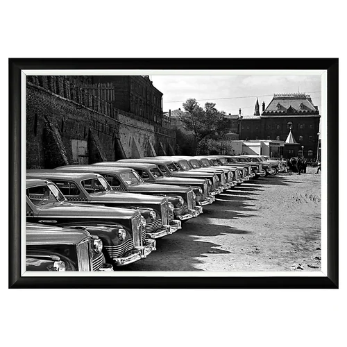 Арт-постер «Московское такси, 1950»