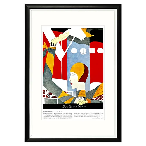 Арт-постер «Vogue, сентябрь 1927»