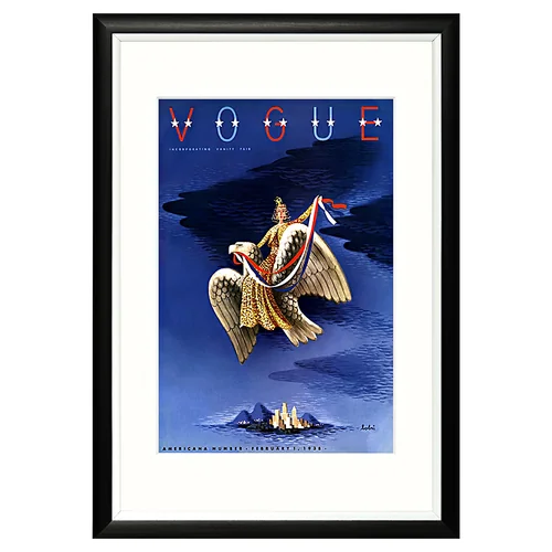 Арт-постер «Vogue, февраль 1938»