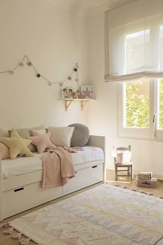 Ковер детский бежевый 120х160 см Ацтекский Azteca Natural винтажный