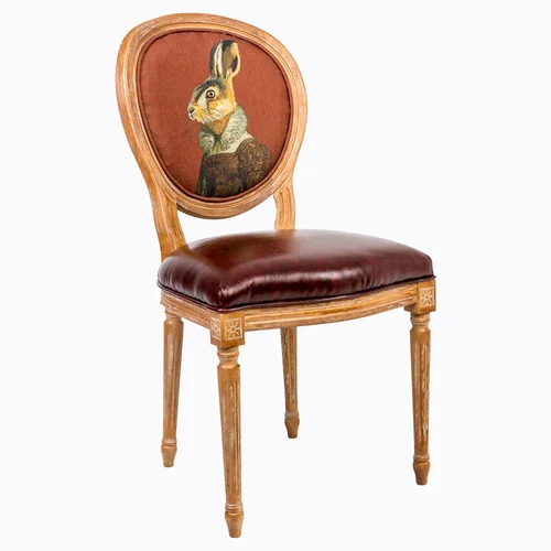 Стул «Мисс Зайка», версия Шоколад