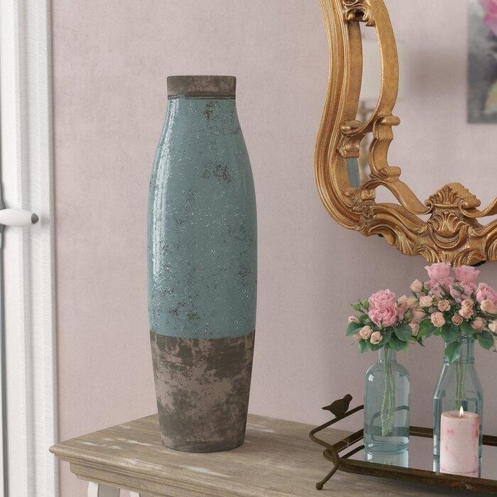 Цилиндр ваза Двухцветная керамическая.jpeg