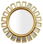 Зеркало в круглой раме Эштон Gold