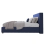 Кровать двуспальная 180х200 синяя Shining Modern