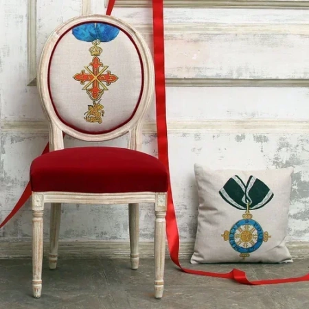 Стул «Константиновский орден Св. Георгия, Сицилия»