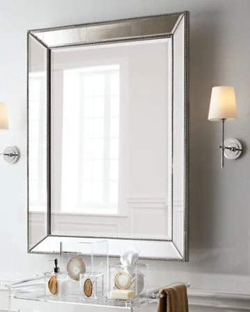 Зеркало в раме Мэдиcон Pale Silver
