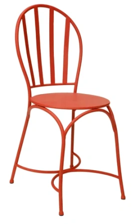 Стул металл. оранжевый "Коллекционер"