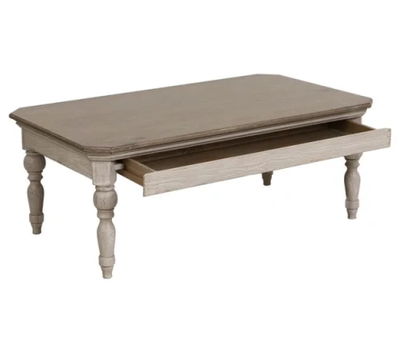 Прямоугольный журнальный столик из массива дерева Арман