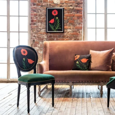 Стул «Чистая любовь / Грин»