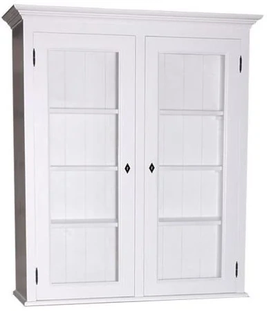 Буфет стеклянных двухдверный Брюгге верхняя часть