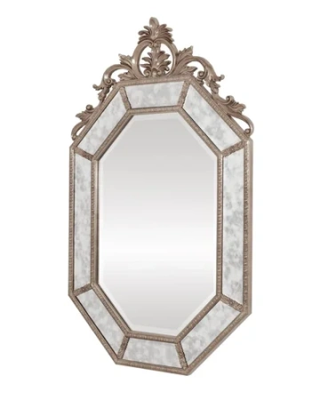 Зеркало в раме Лидс Florentine Silver/19