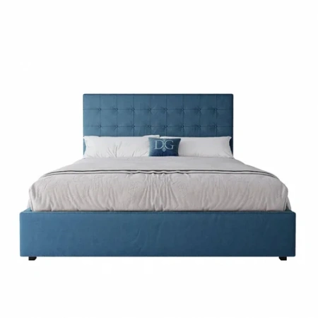Кровать двуспальная 180х200 морская волна Royal Black