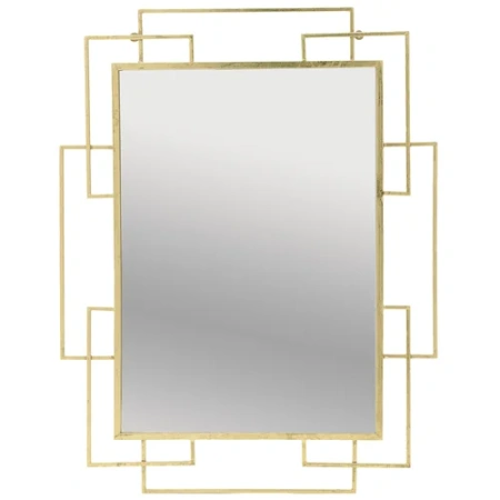 Зеркало настенное Queen's gold золотой