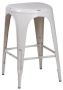 Табурет барный tolix белый "Мануфактура"