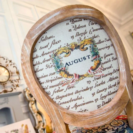 Стул «12 месяцев цветения», версия Август