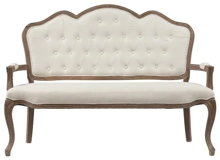 Диван Juliette Sofa Белый Лен