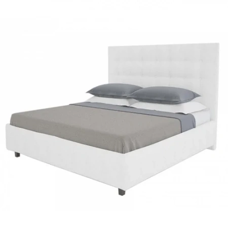 Кровать двуспальная 180х200 молочная Royal Black