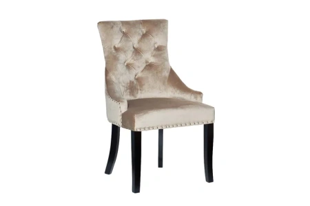 Стул велюр-бежевый 63х56х99