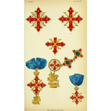 Стул «Константиновский орден Св. Георгия, Сицилия»