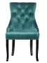 Стул мягкий, велюр изумрудный 63х56х99 см