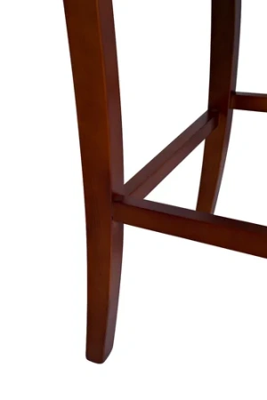 Стул барный мягкий, велюр бежево-серый Rais