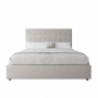 Кровать двуспальная 180х200 молочная Royal Black