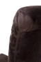 Стул с кольцом (бархат фактурный Коричневый) 47х52х98