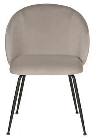 Стул велюр серый 55х56х78см