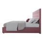 Кровать двуспальная 180х200 пыльная роза Royal Black