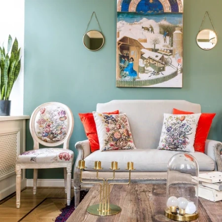 Стул «12 месяцев цветения», версия Апрель