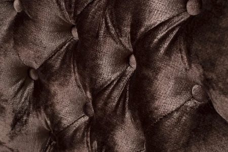 Стул с кольцом (бархат фактурный Коричневый) 47х52х98