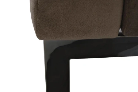 Стул велюр св.серый/темный хром 58х59х78см